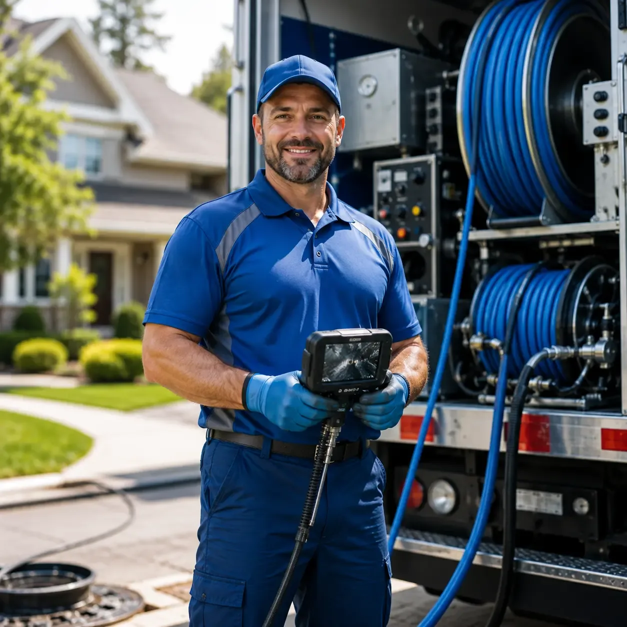 Local outdoor drain cleaning specialists in Le Roy, MN